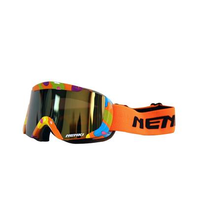 Ski-goggle-NK-1003-Kids-Orange-Blue